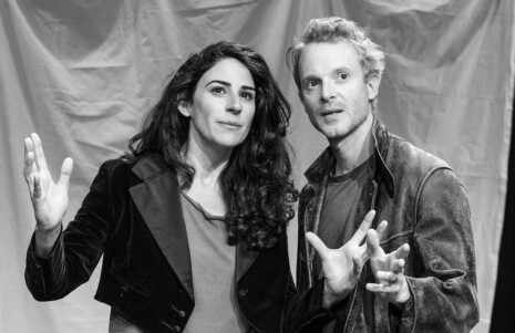Photo de répétitions du spectacle "Martin Eden"