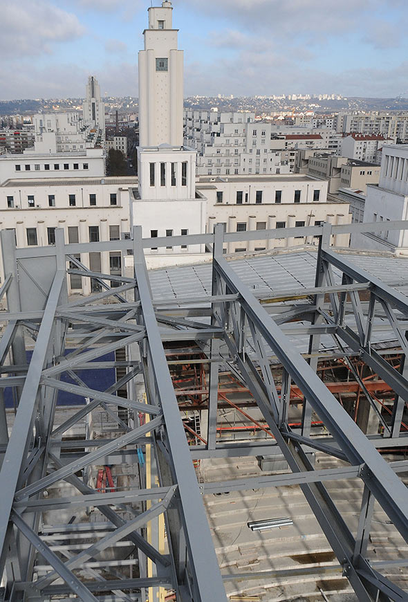 Photo de l'architecture du TNP