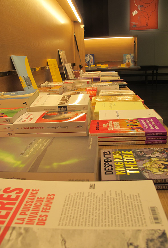 livres de la librairie du TNP