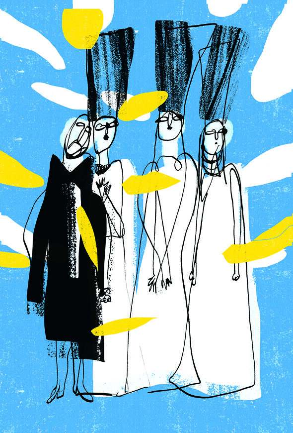 DakhaBrakha, illustration du spectacle au TNP